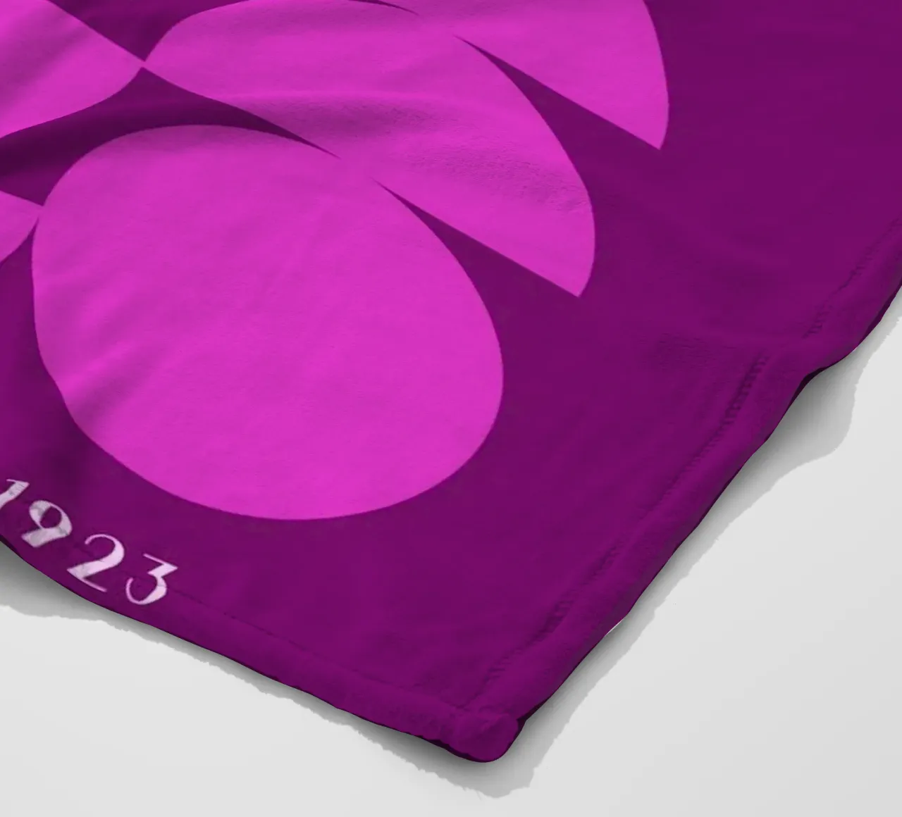 Bauhaus Geometry Poster fleece blanket by Whole©