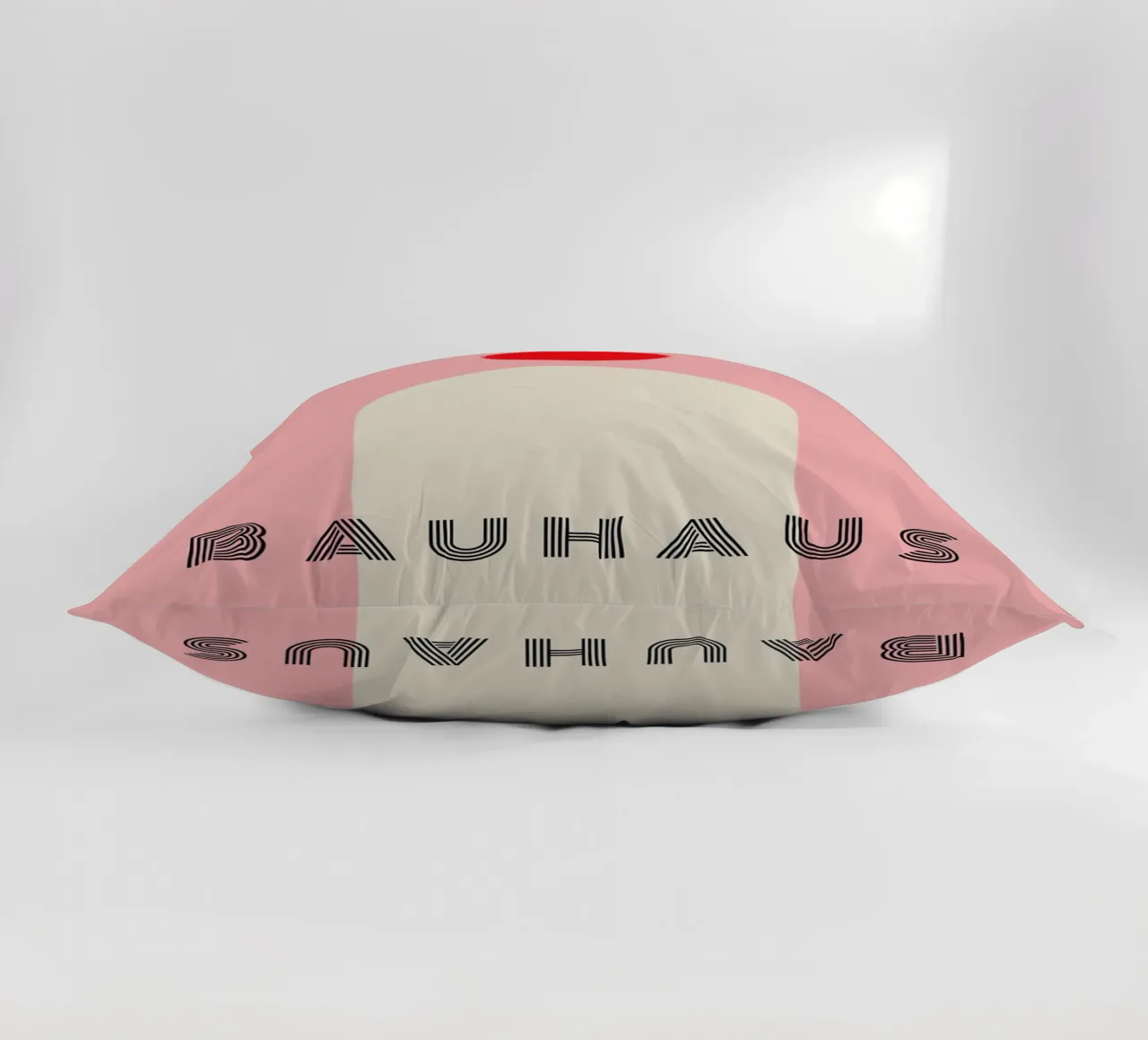 Bauhaus Minimal Rosso cuscino da Whole©