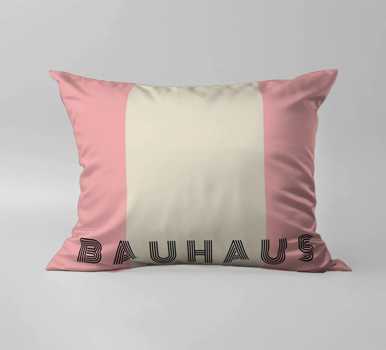 Bauhaus Minimal Rosso cuscino da Whole©
