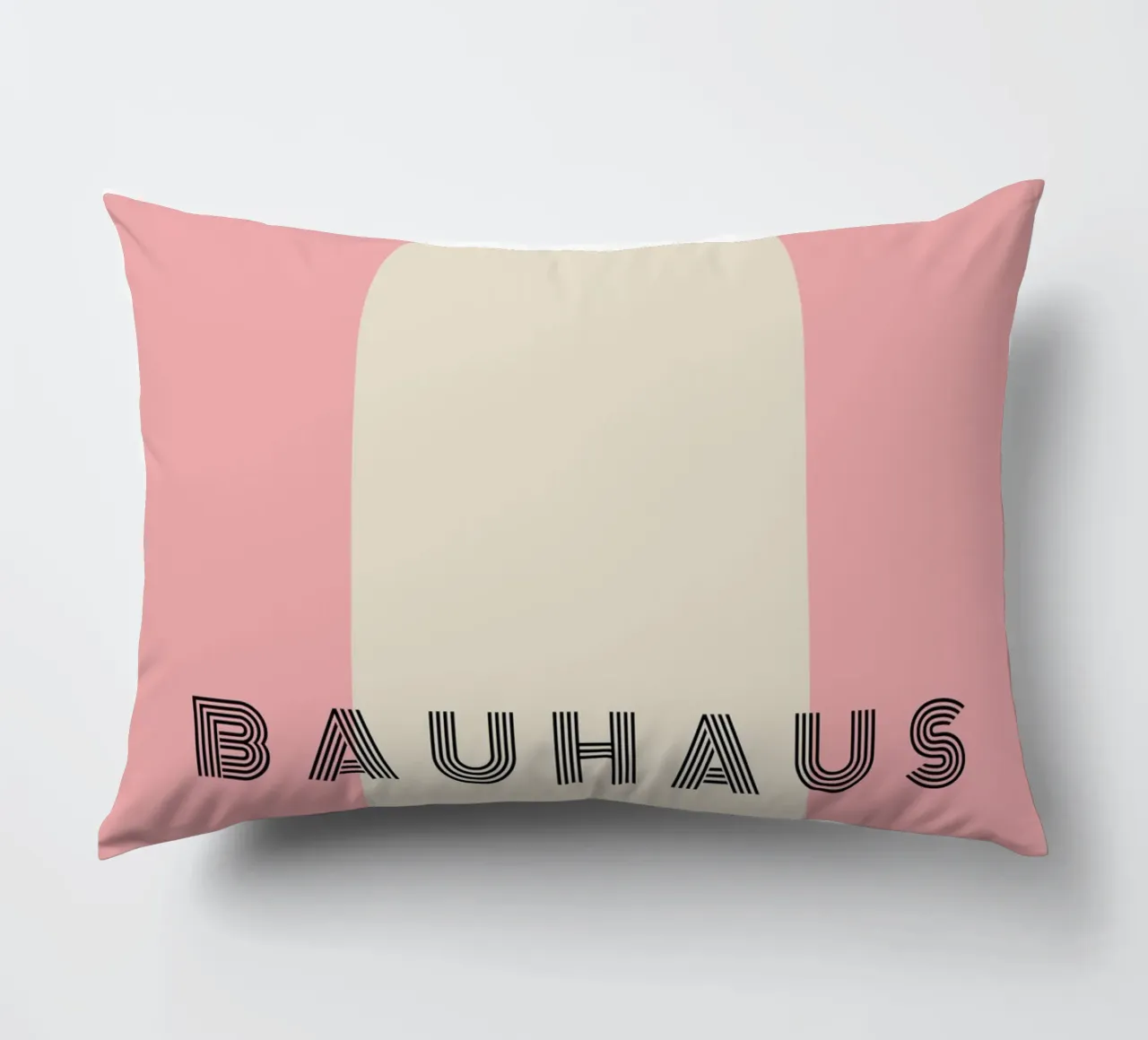 Bauhaus Minimal Rosso cuscino da Whole©