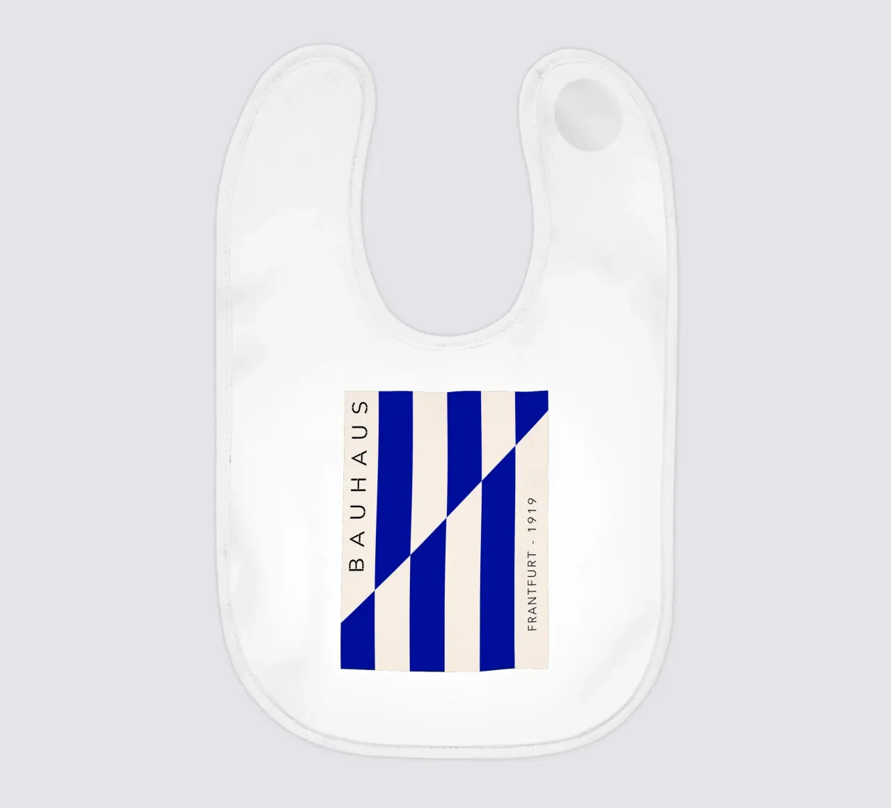 Bauhaus a strisce blu bavaglino da Whole©