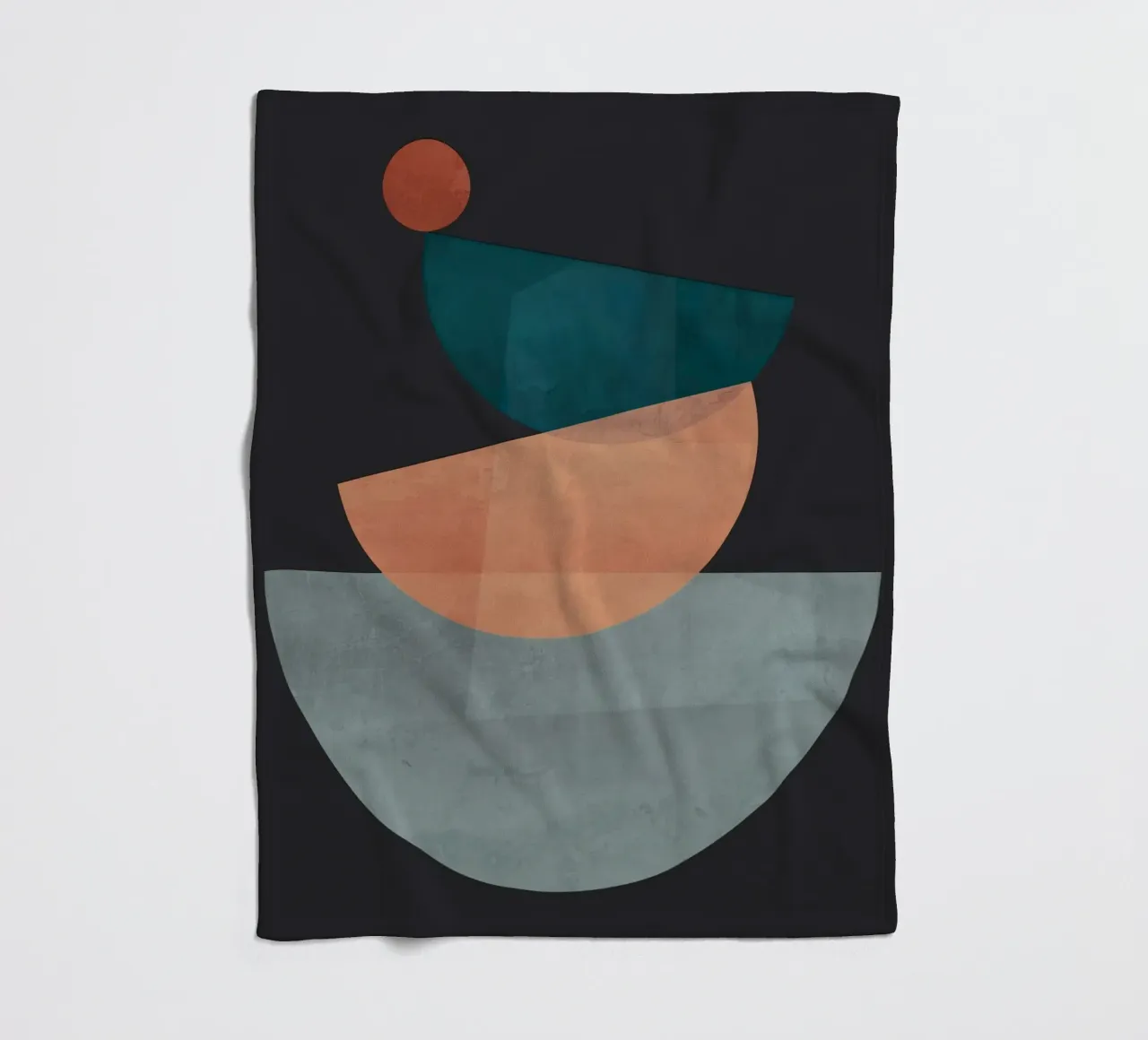 Arte astratta moderna 14 coperta in pile da ThingDesign