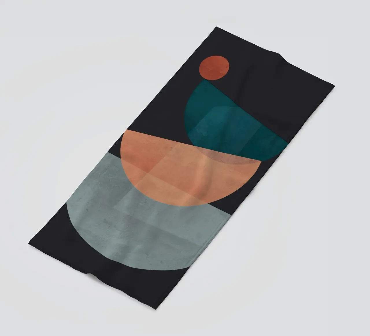 Moderne abstracte kunst 14 strandhanddoek van ThingDesign