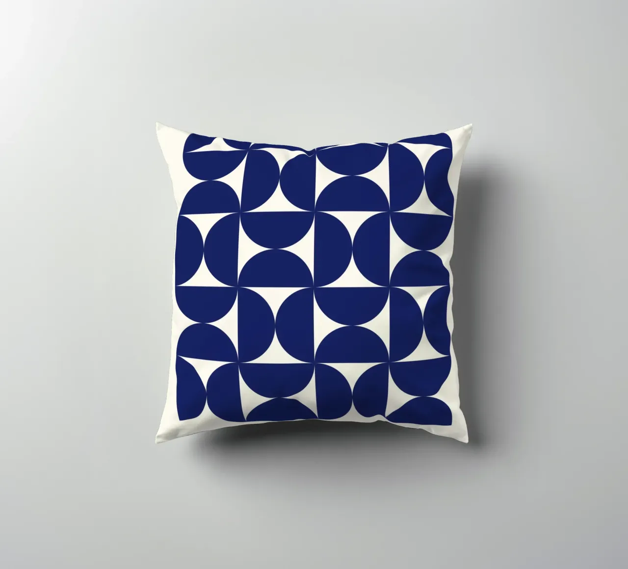 Bauhaus Geometria Blu cuscino da Whole©