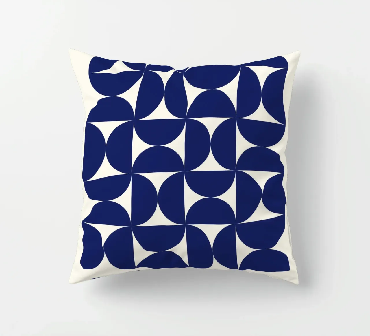 Bauhaus Geometria Blu cuscino da Whole©