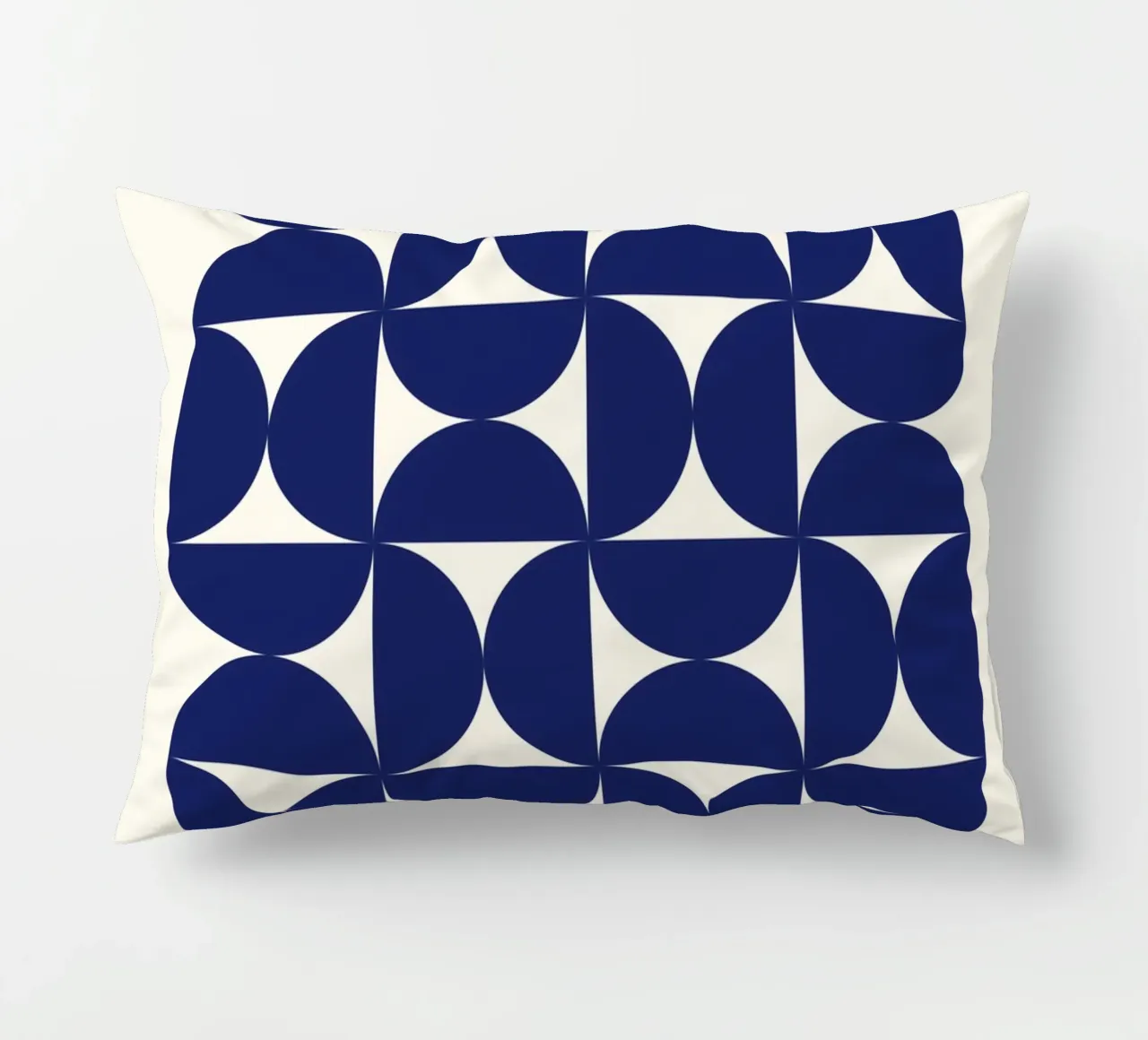 Bauhaus Geometria Blu cuscino da Whole©