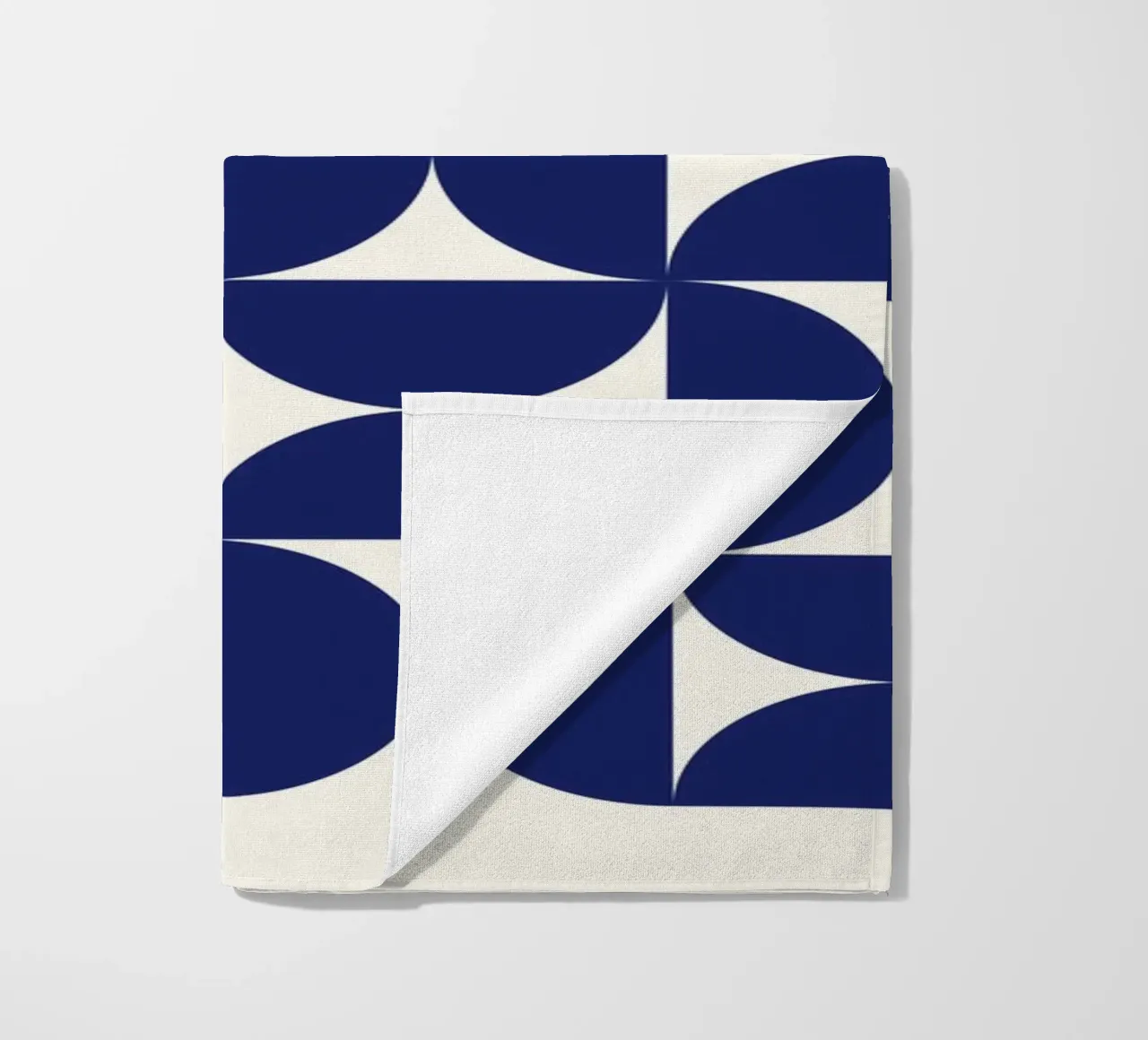 Bauhaus Geometria Blu telo mare da Whole©