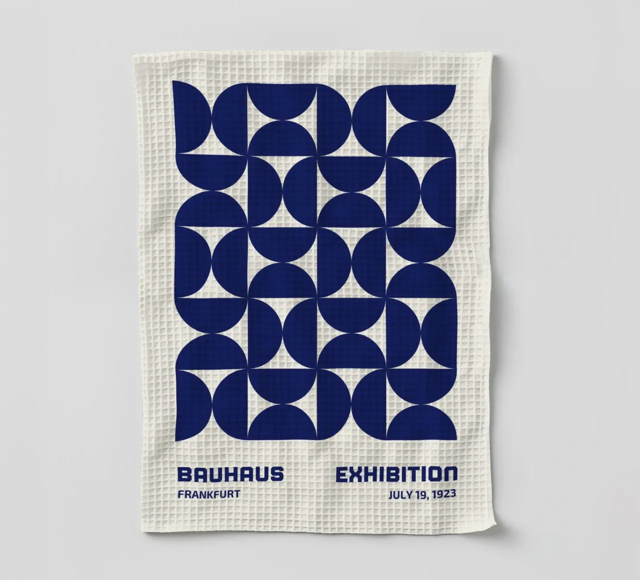 Bauhaus Geometria Blu canovaccio da cucina da Whole©