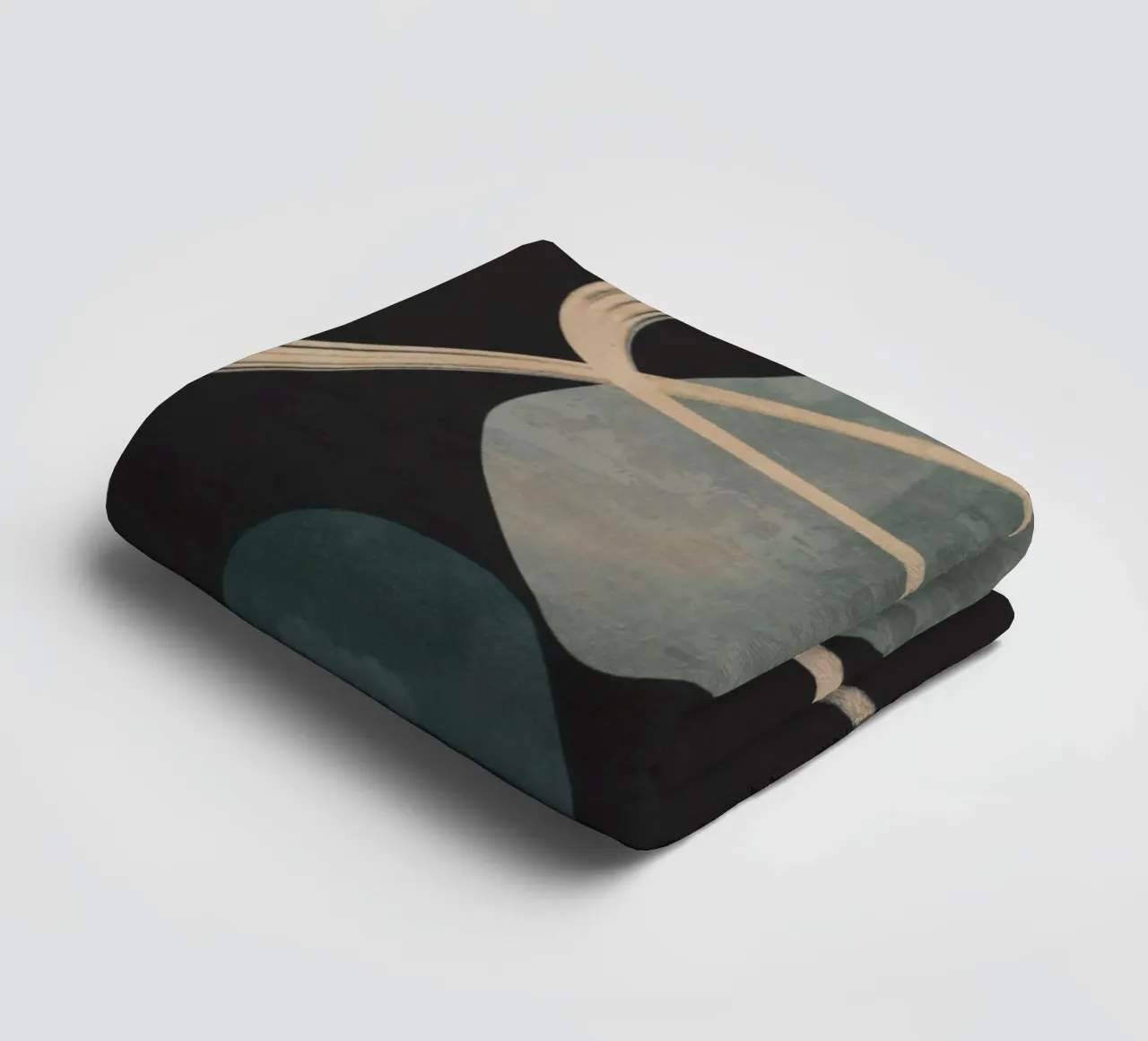 Modern Abstract Art 15 towel by ThingDesign