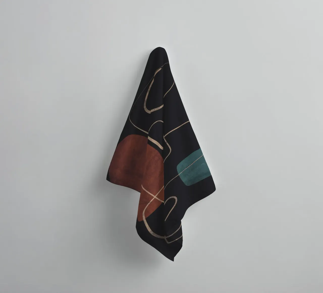 Modern Abstract Art 16 towel by ThingDesign