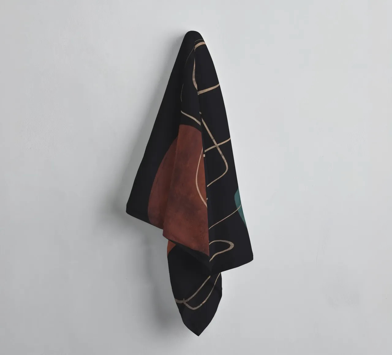 Modern Abstract Art 16 towel by ThingDesign