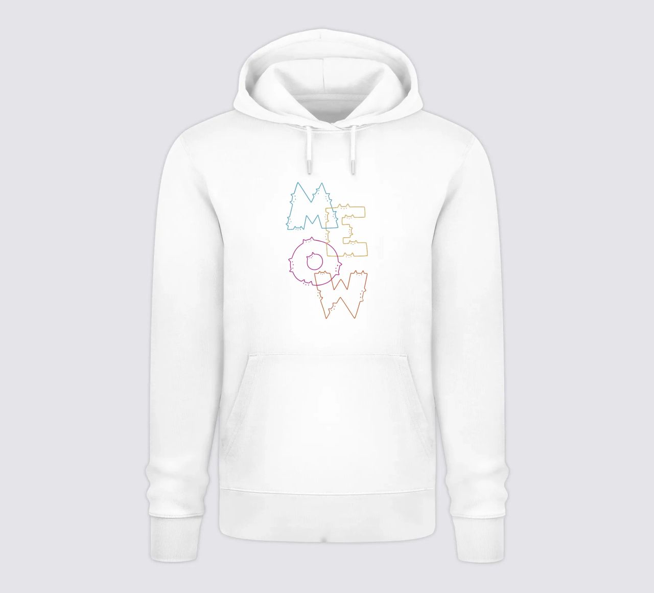 Divisione Meow Cat Lines felpa con cappuccio da Tobe Fonseca