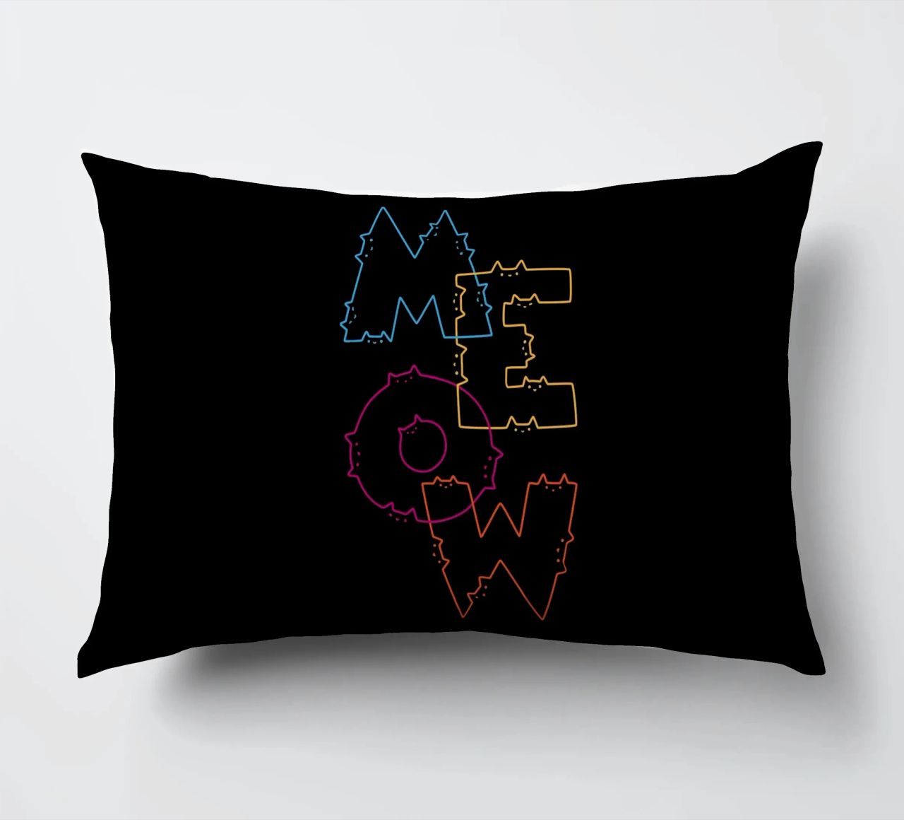 Divisione Meow Cat Lines cuscino da Tobe Fonseca