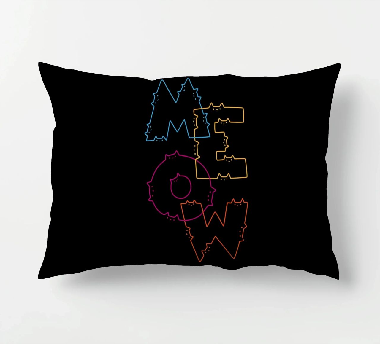Divisione Meow Cat Lines cuscino da Tobe Fonseca