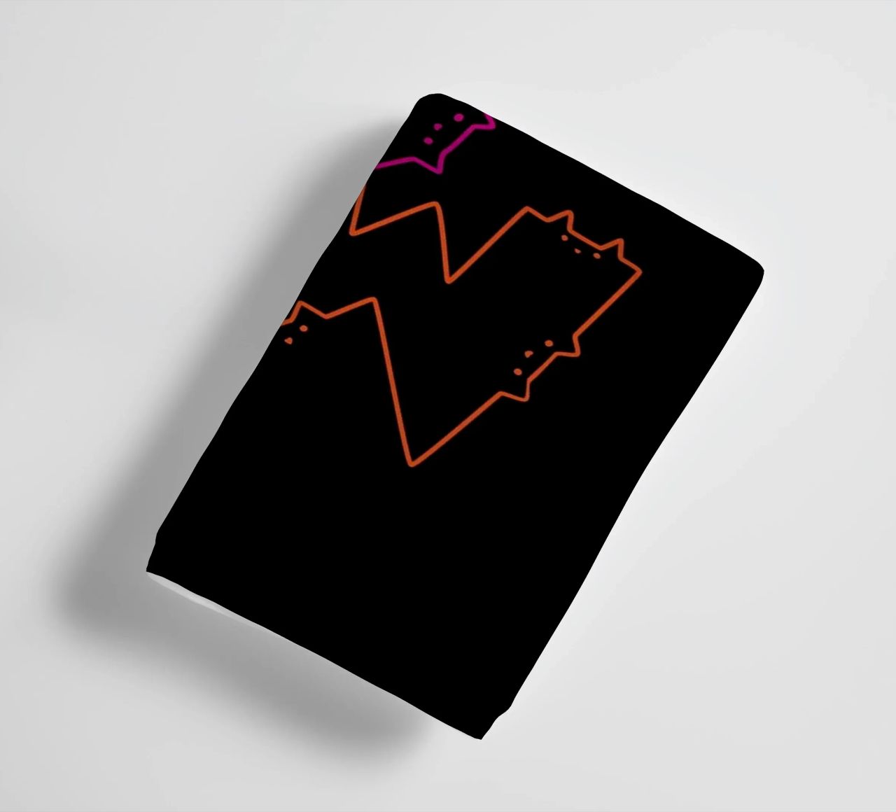 Meow Cat Lines Division towel by Tobe Fonseca