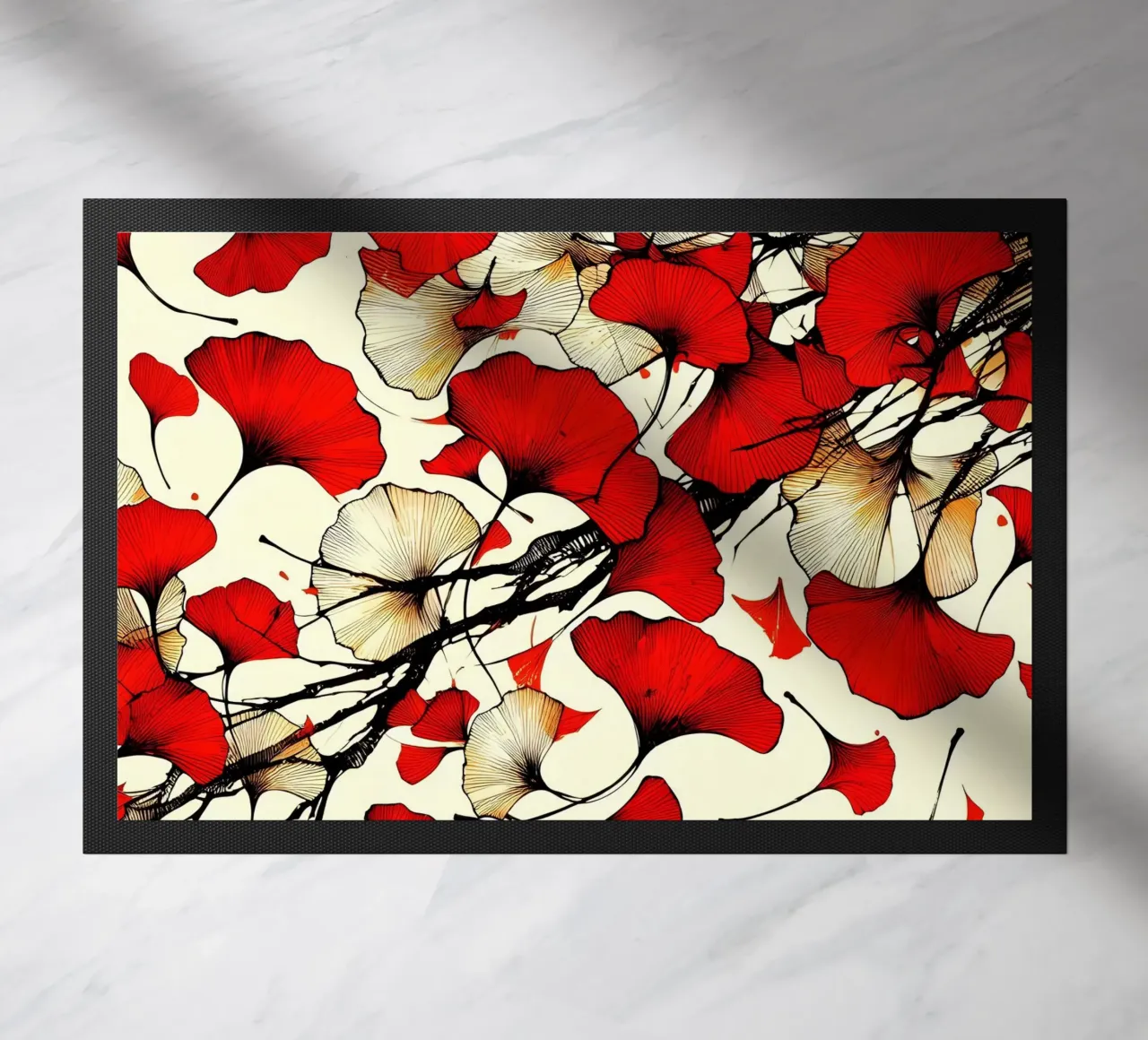 Roter Ginko zerbino da Digital Naive