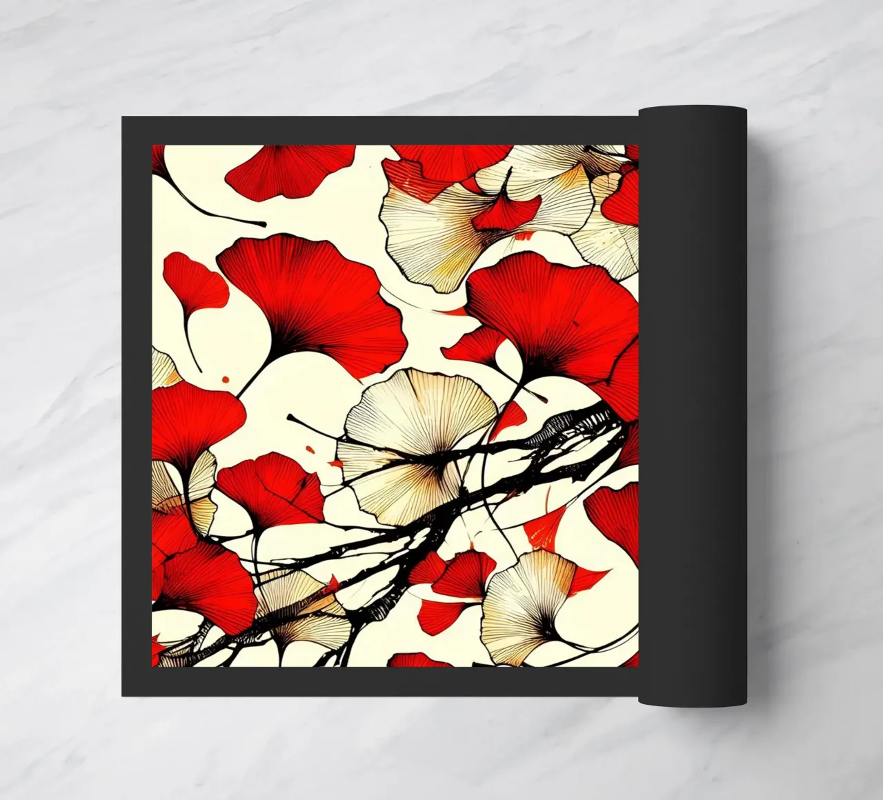 Roter Ginko zerbino da Digital Naive