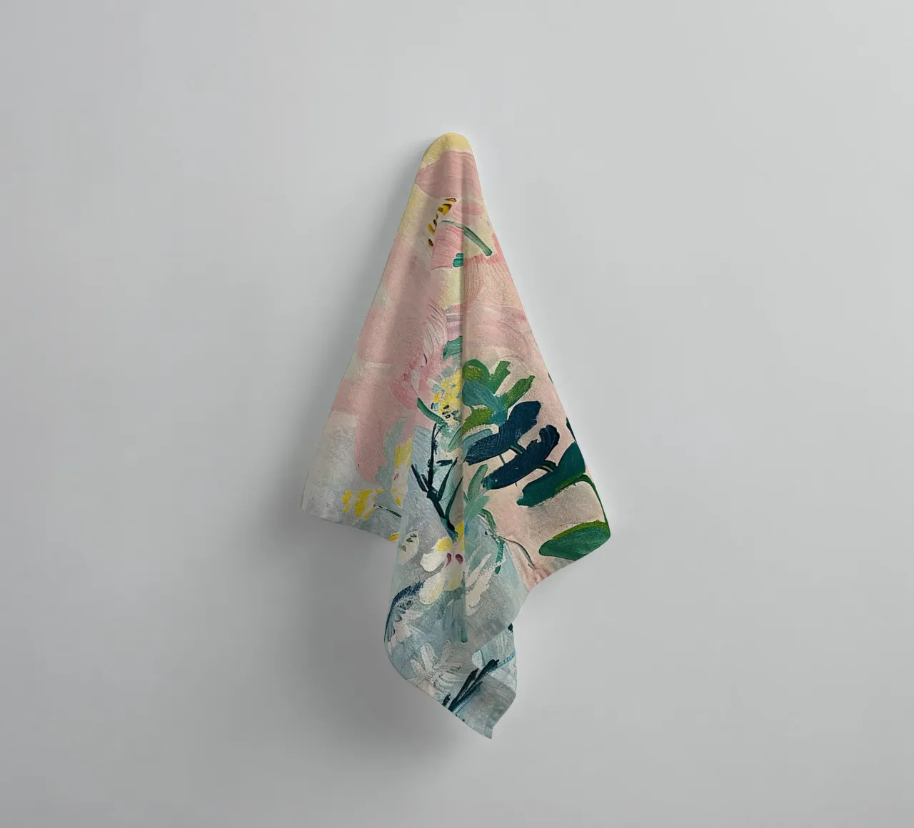 Flowers Abstract Wildflowers Colourful towel by Euphoria Theresa