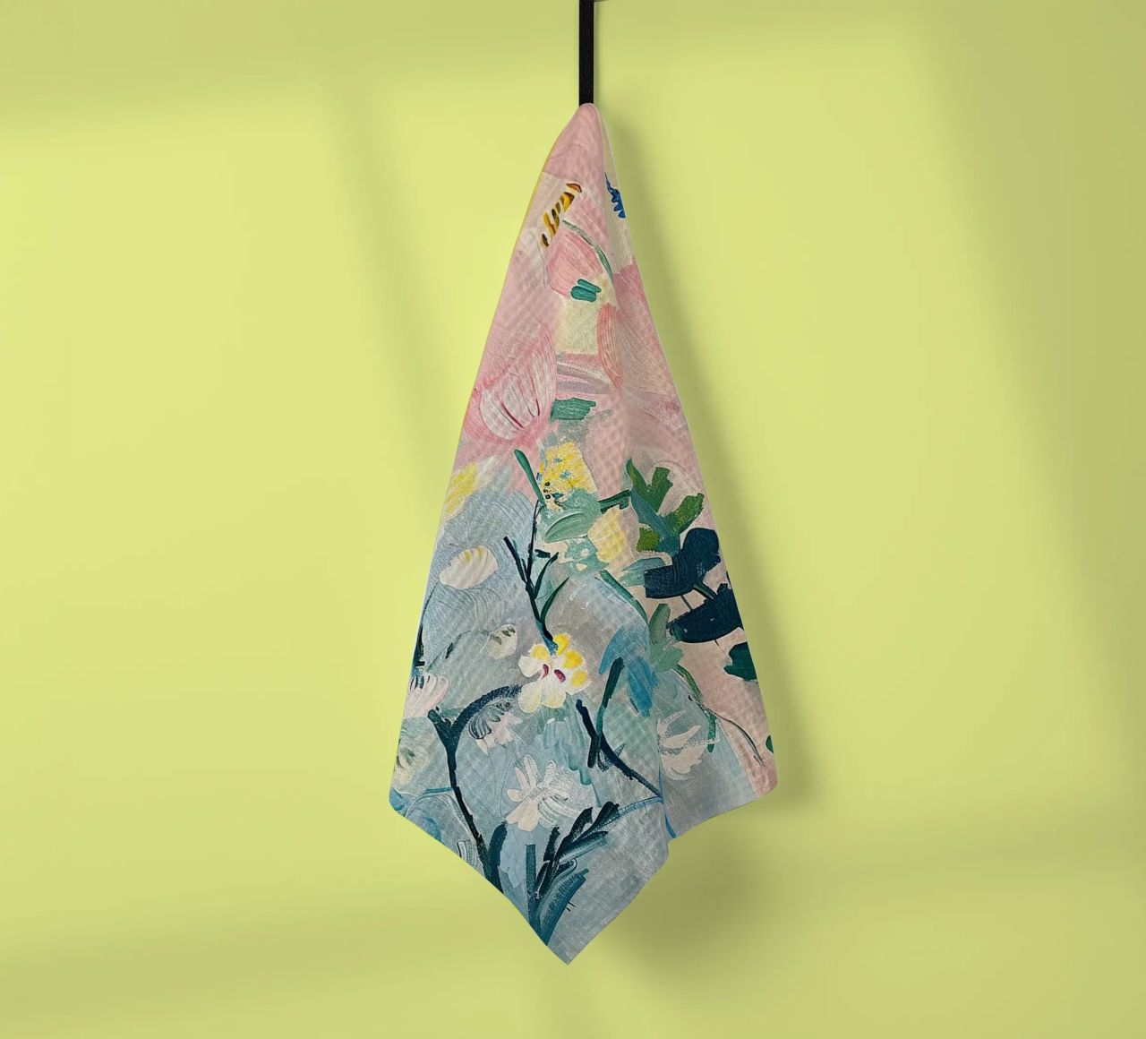 Fleurs Abstraites Fleurs sauvages Multicolores torchon de Euphoria Theresa
