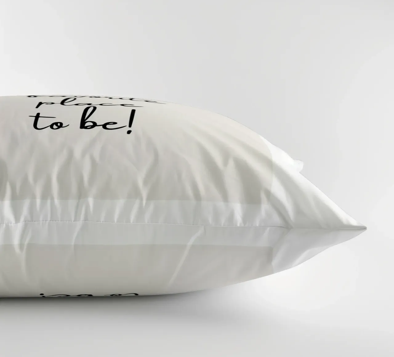 Ensemble, c'est notre lieu de prédilection coussin de ArtDesign by KBK