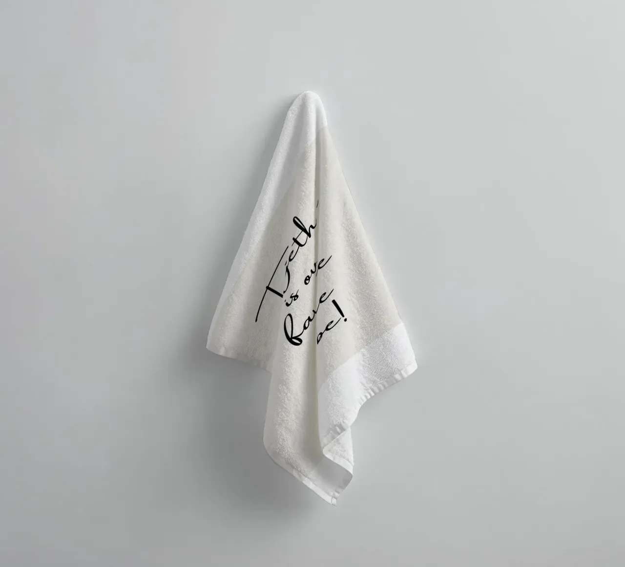 Ensemble, c'est notre lieu de prédilection serviette de bain de ArtDesign by KBK