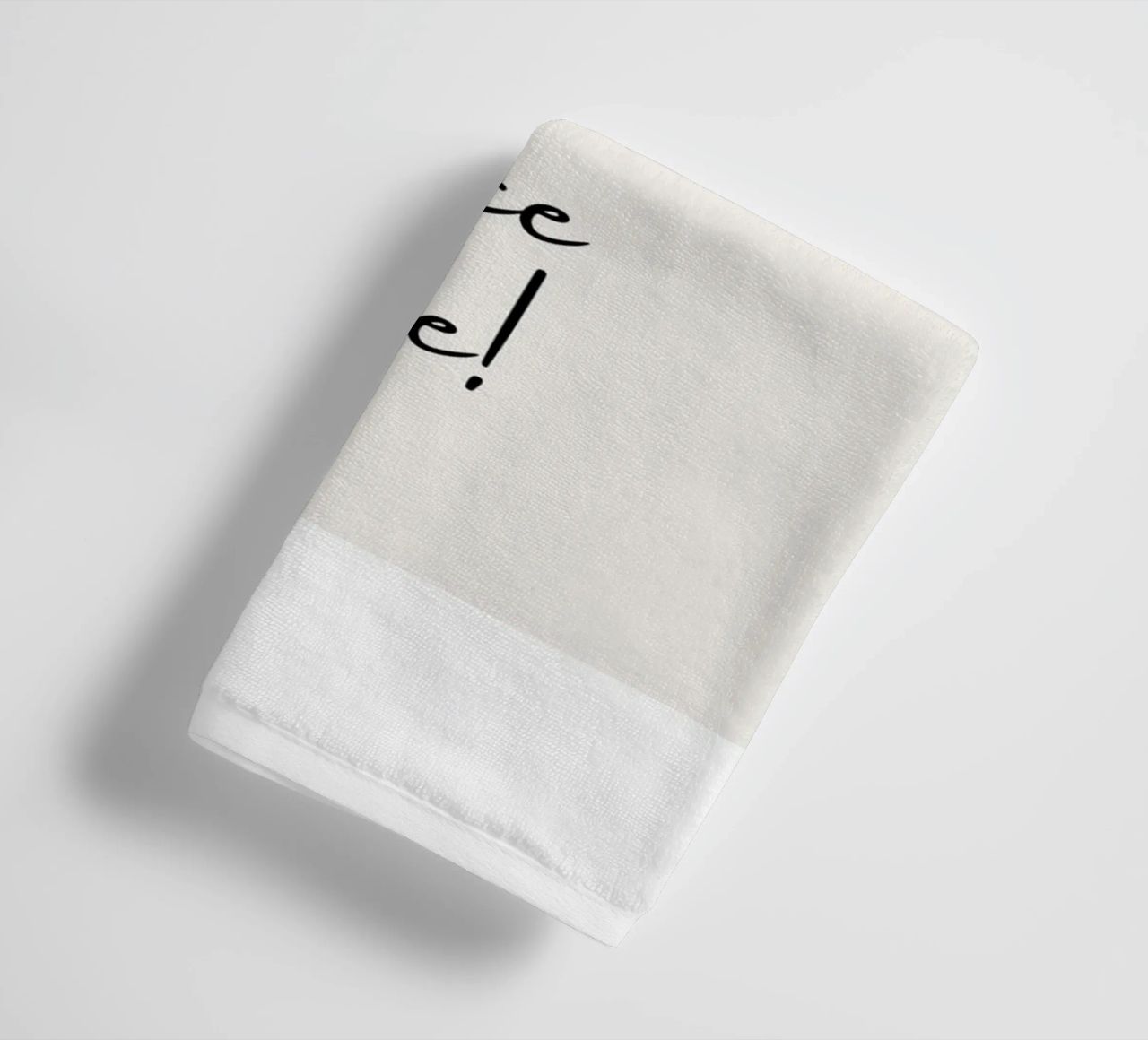 Ensemble, c'est notre lieu de prédilection serviette de bain de ArtDesign by KBK