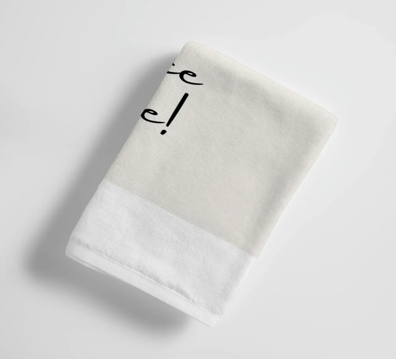 Ensemble, c'est notre lieu de prédilection serviette de bain de ArtDesign by KBK