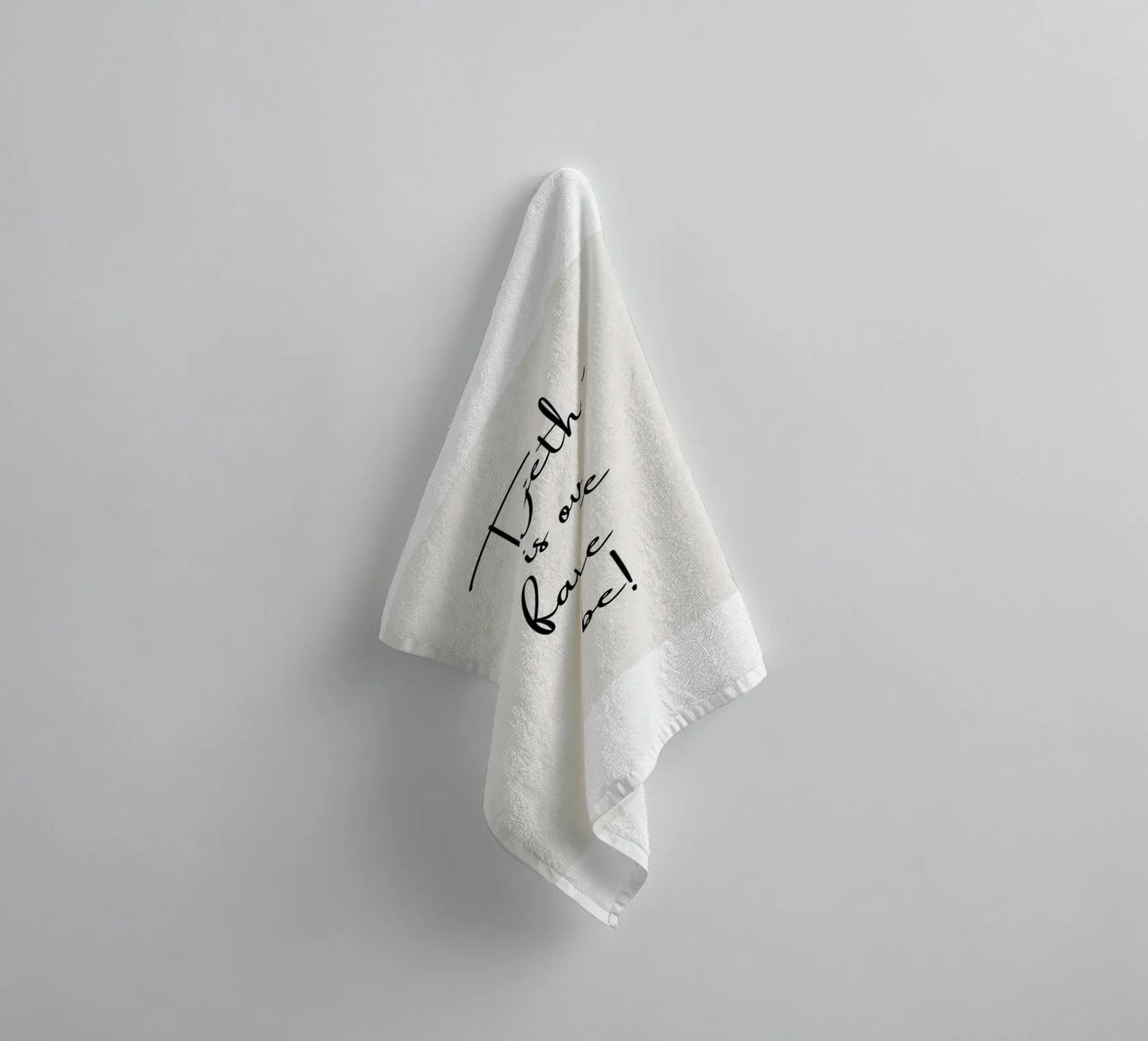 Ensemble, c'est notre lieu de prédilection serviette de bain de ArtDesign by KBK