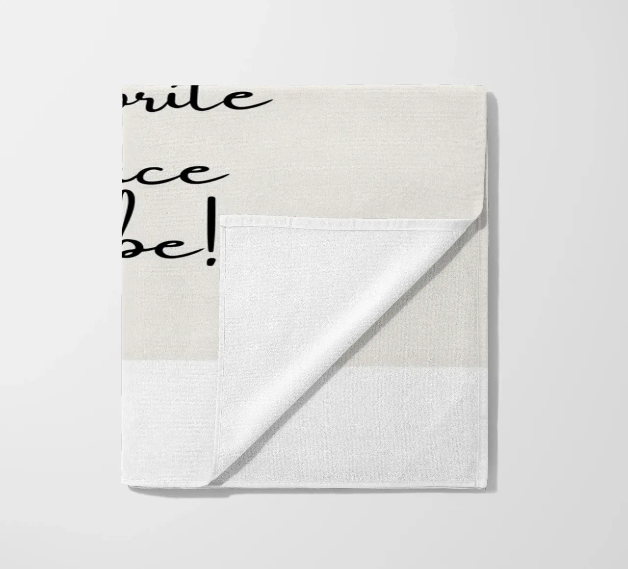 Ensemble, c'est notre lieu de prédilection serviette de plage de ArtDesign by KBK