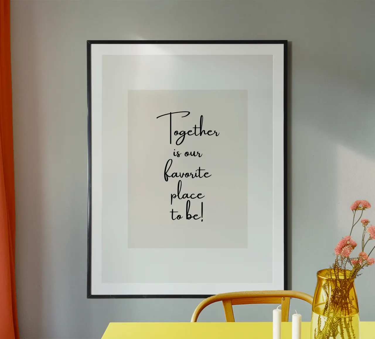 Ensemble, c'est notre lieu de prédilection hahnemühle de ArtDesign by KBK