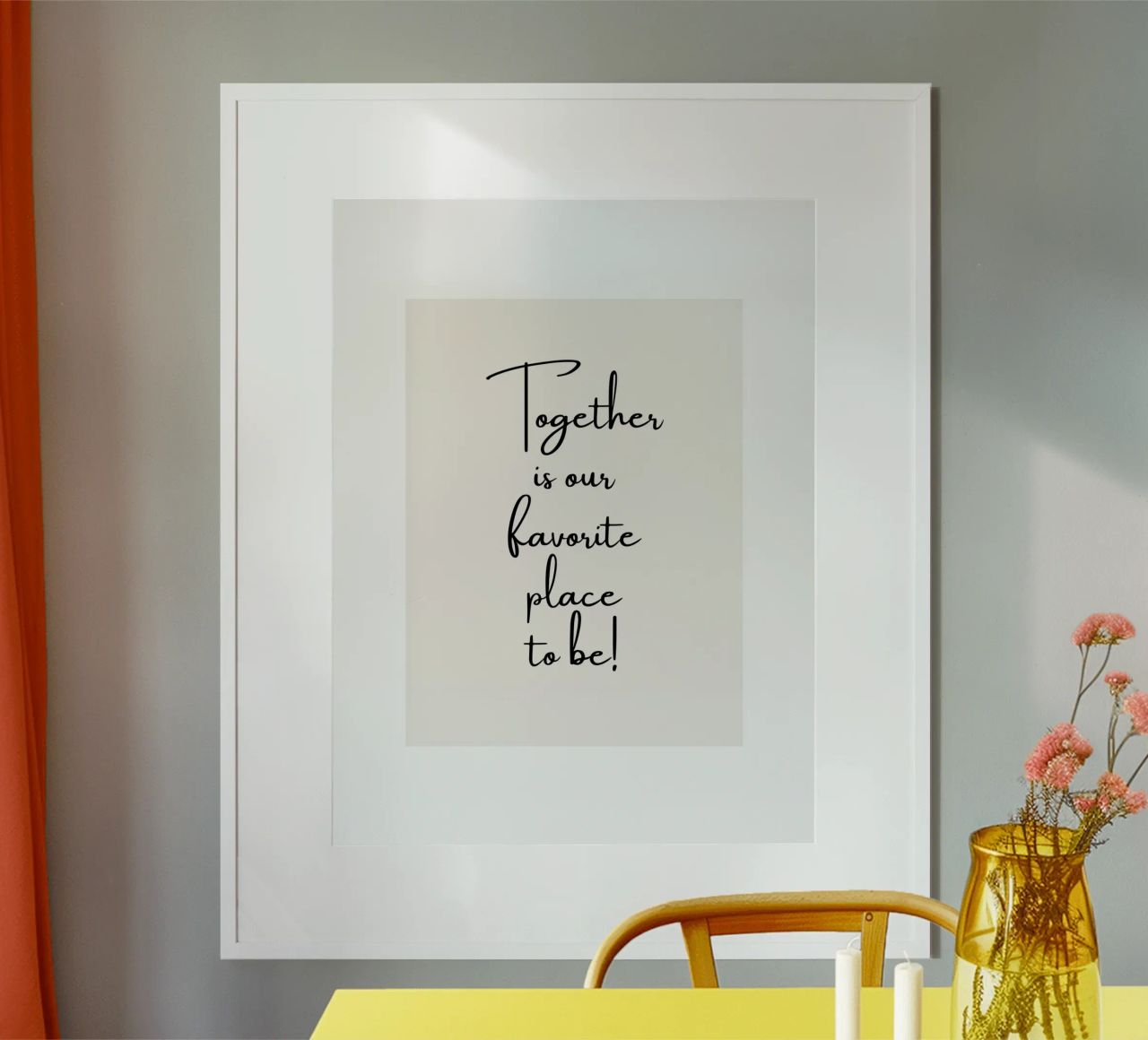 Ensemble, c'est notre lieu de prédilection hahnemühle de ArtDesign by KBK