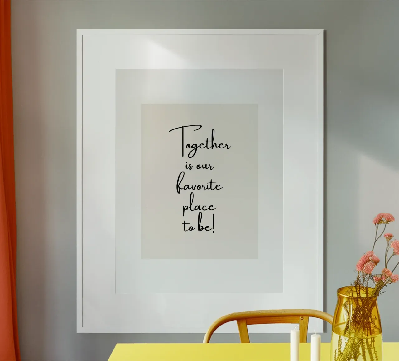 Ensemble, c'est notre lieu de prédilection hahnemühle de ArtDesign by KBK