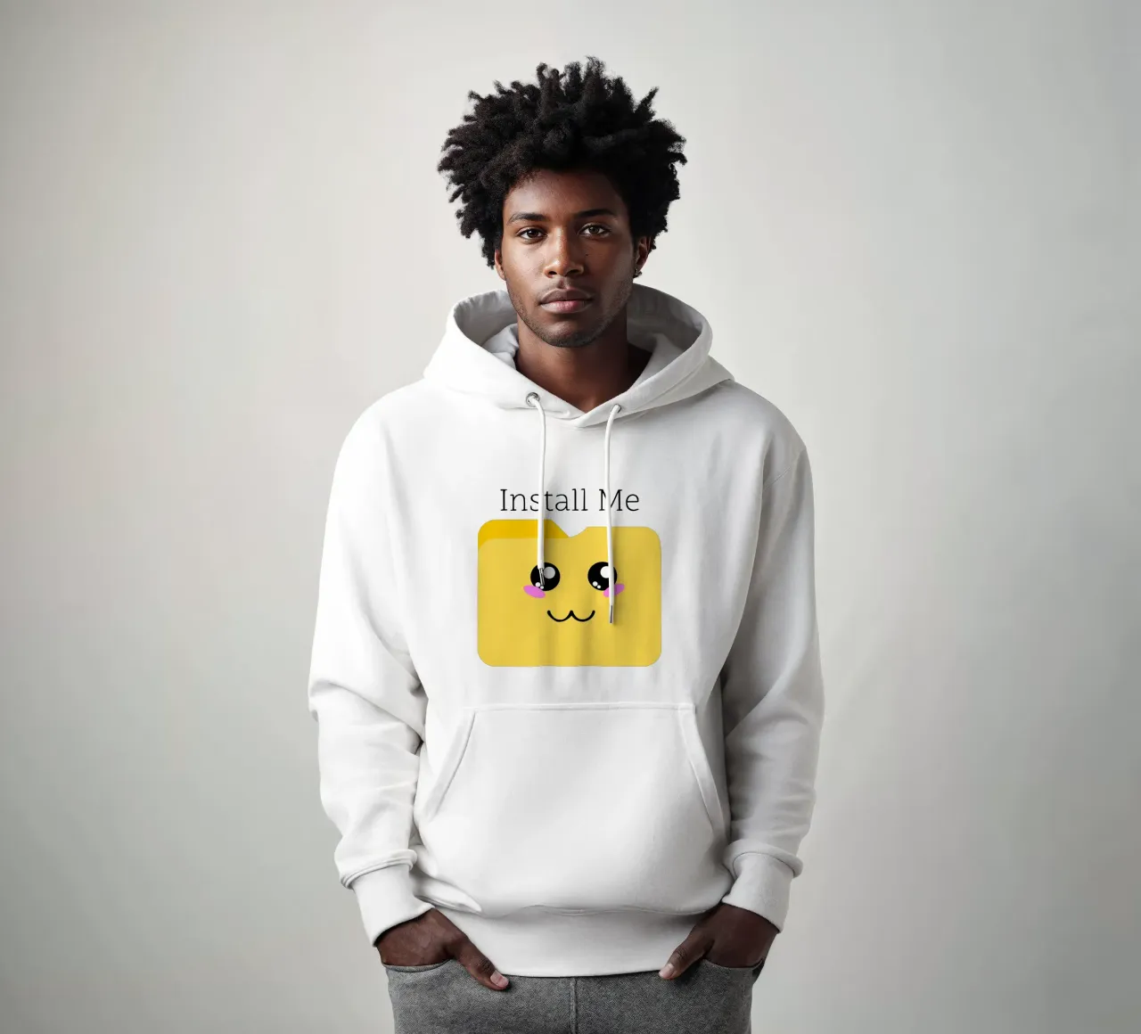 Installatemi nel vostro cuore felpa con cappuccio da sillyindustries