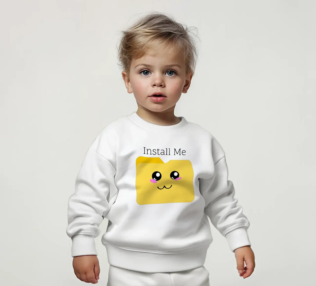 Installatemi nel vostro cuore felpa neonato da sillyindustries