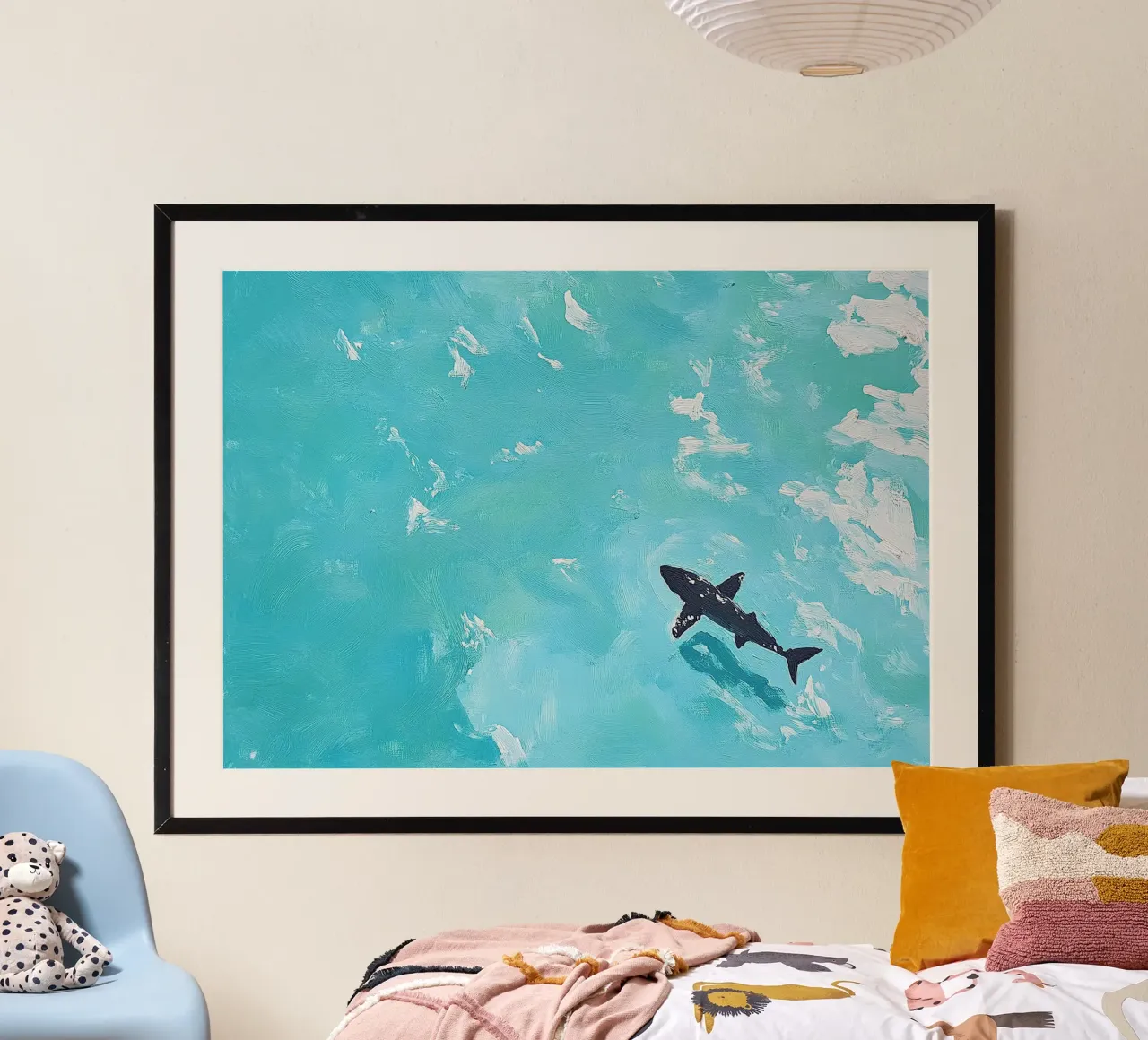 Oceano Squalo Mare Natura poster da Euphoria Theresa