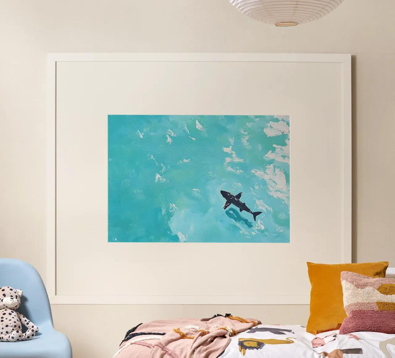 Oceano Squalo Mare Natura poster da Euphoria Theresa