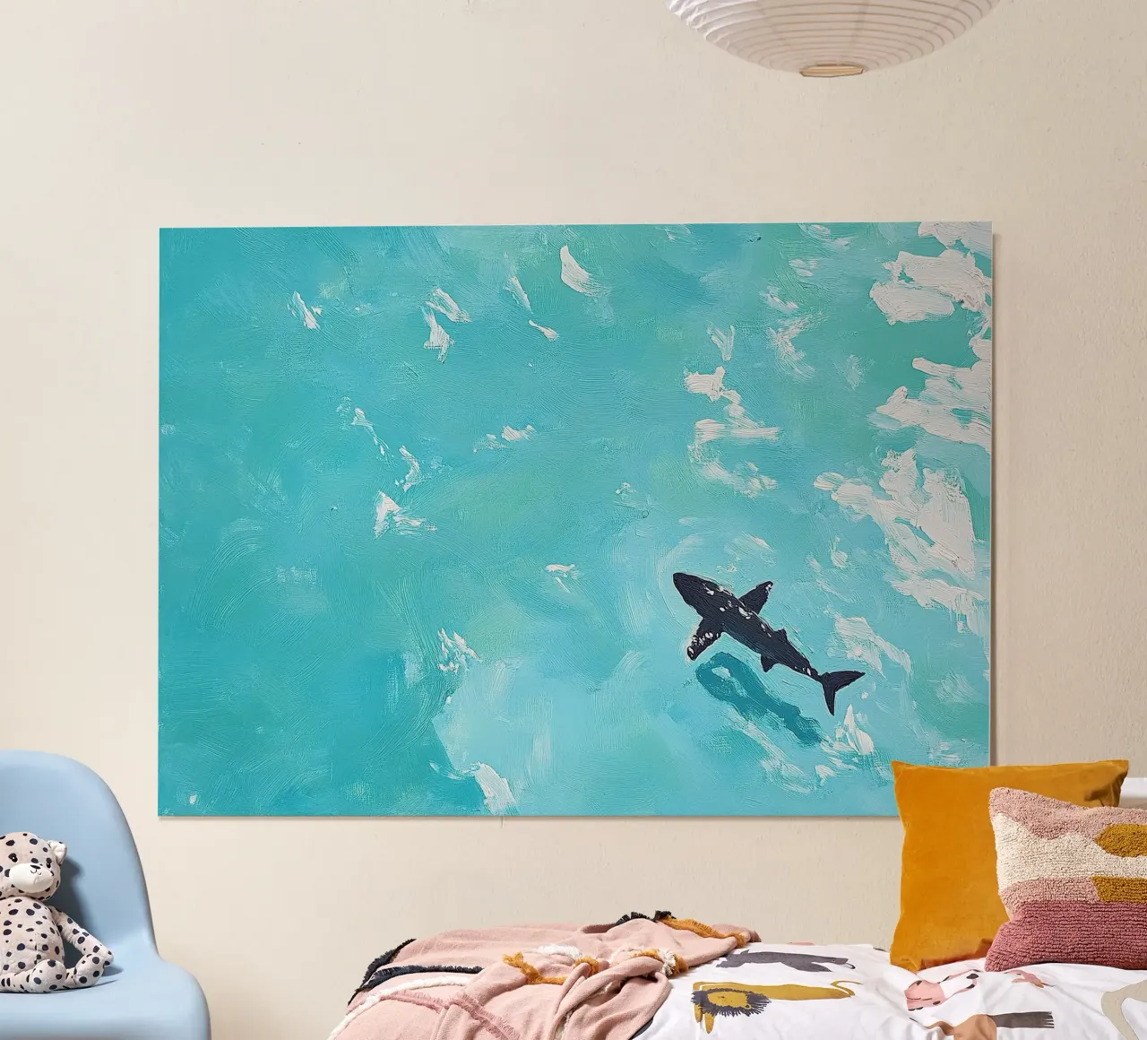 Oceano Squalo Mare Natura poster da Euphoria Theresa