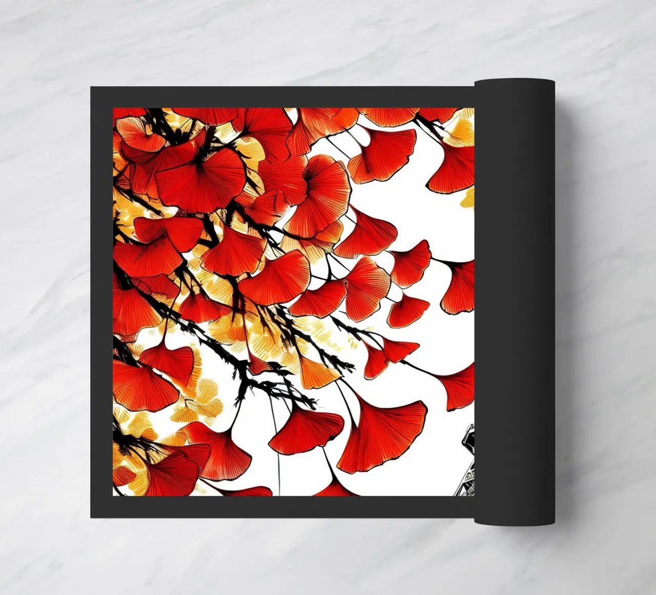 Torre Eiffel a inchiostro zerbino da Digital Naive