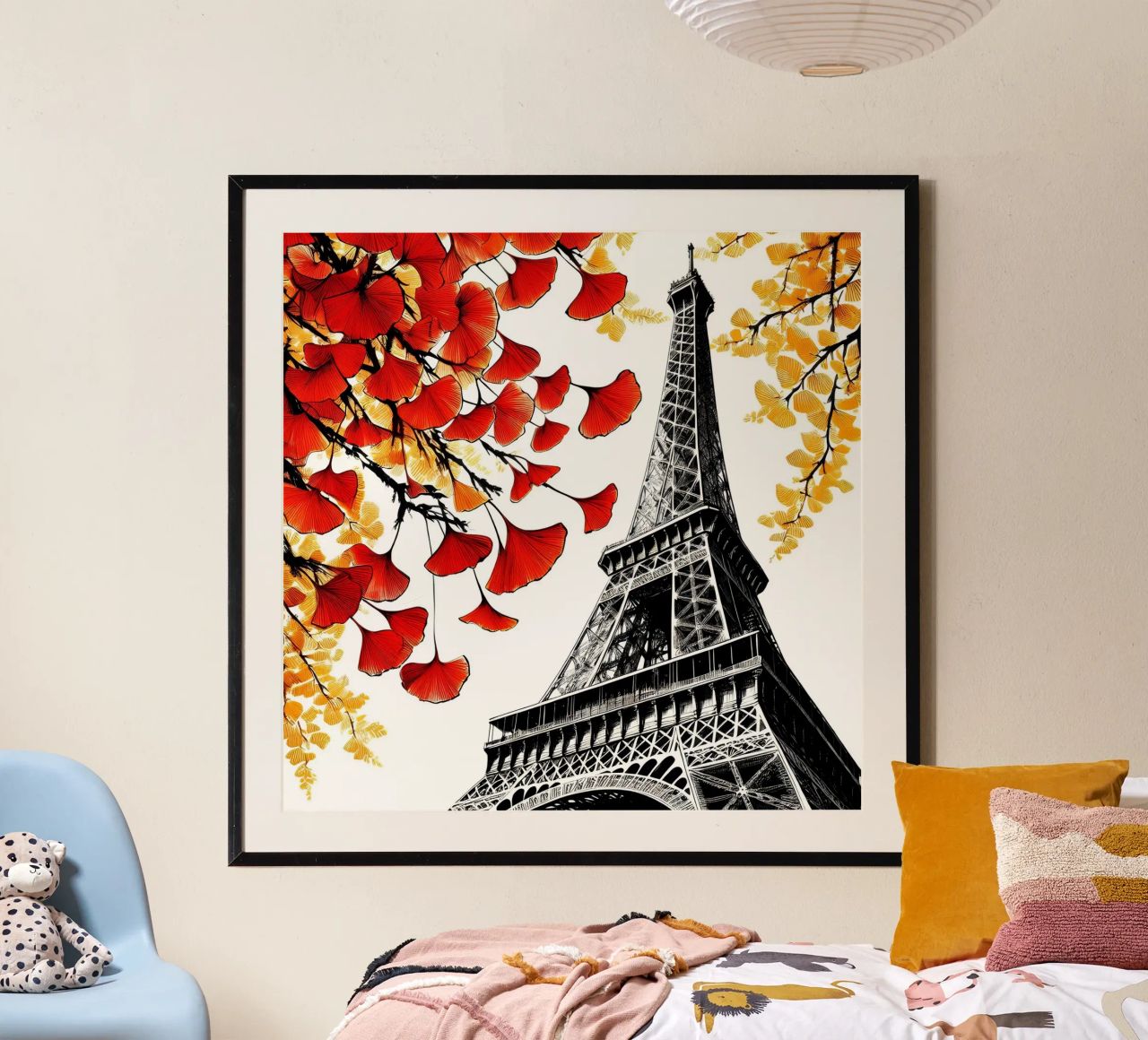 Torre Eiffel a inchiostro carta hahnemühle da Digital Naive