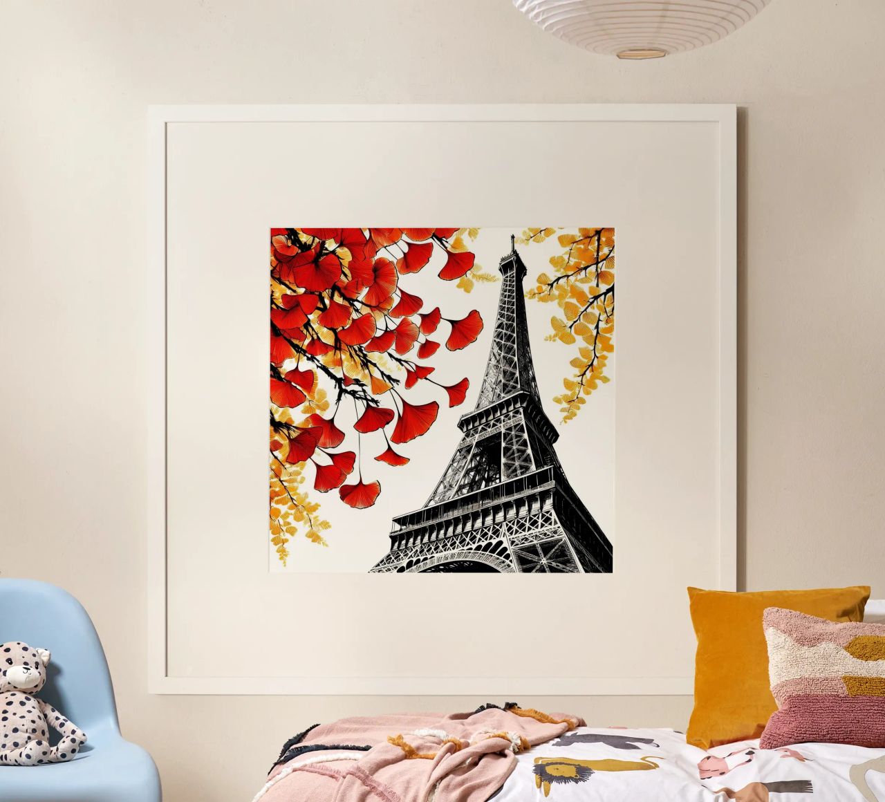 Torre Eiffel a inchiostro carta hahnemühle da Digital Naive