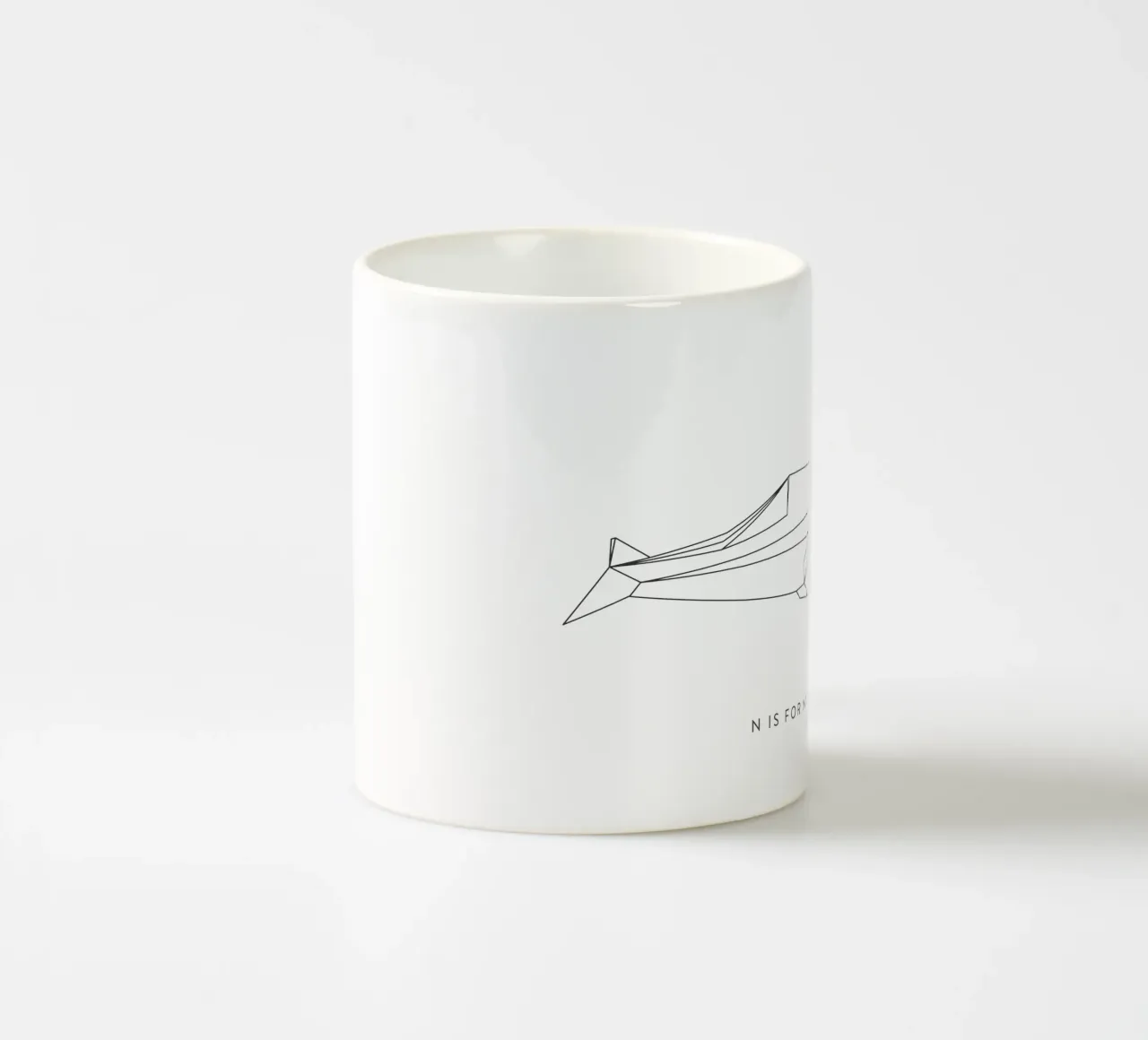N tazza in ceramica da Julia Marquardt-Lott