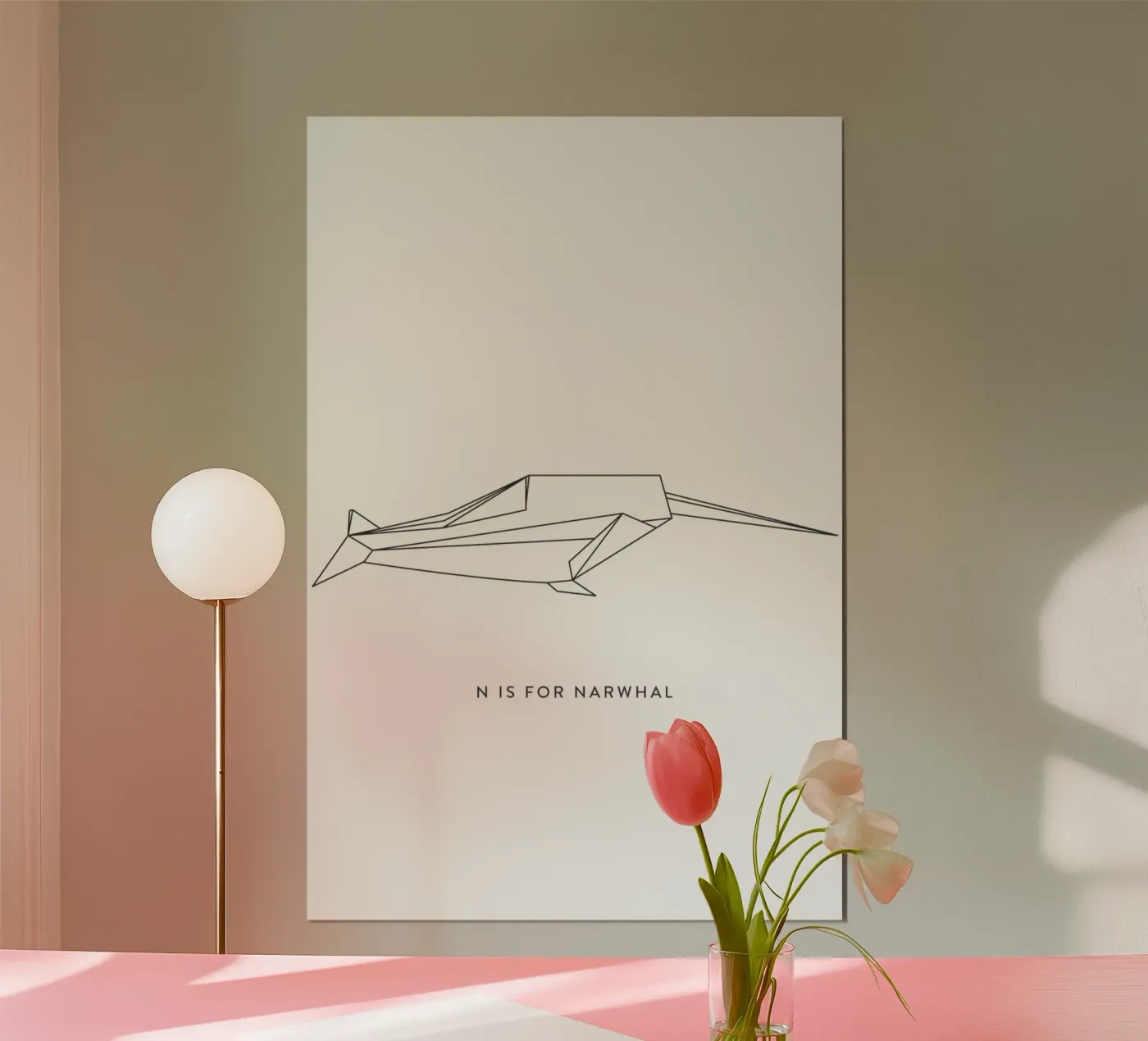 N poster van Julia Marquardt-Lott