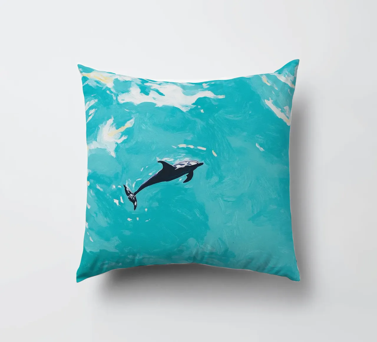 Delphin Kissen von Euphoria Theresa