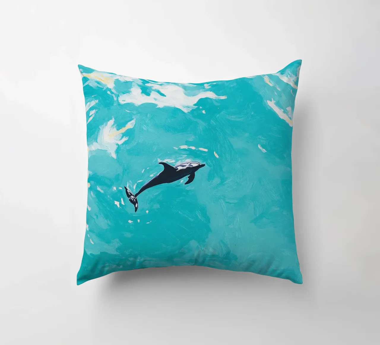 Delphin Kissen von Euphoria Theresa