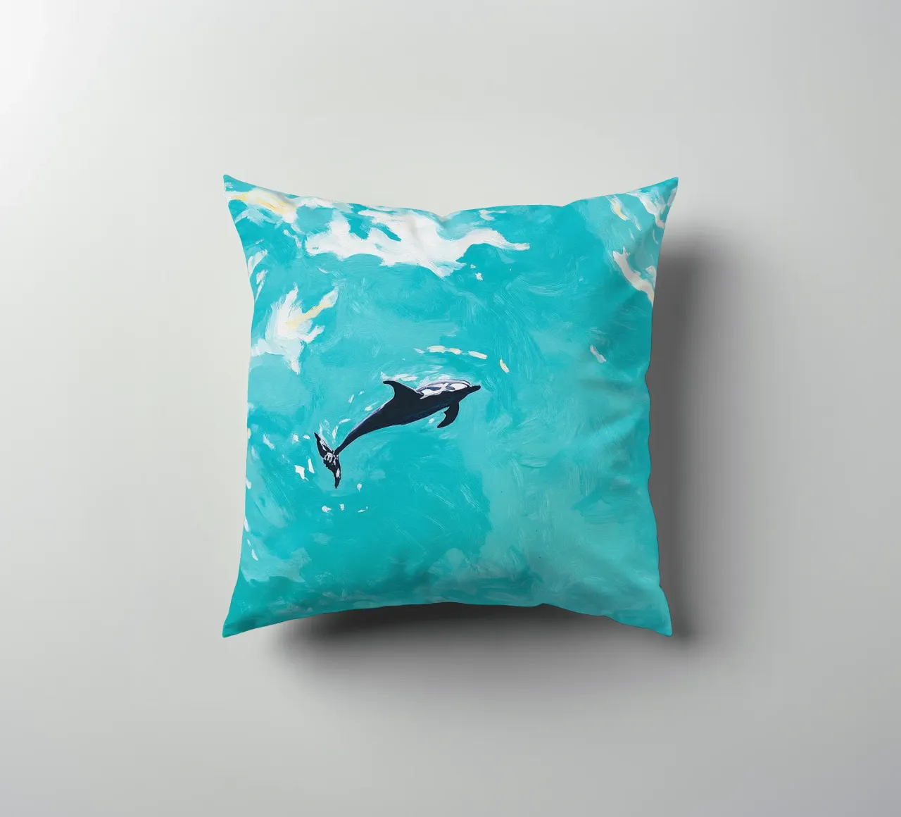 Delphin Kissen von Euphoria Theresa