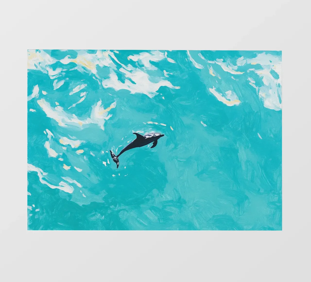 Delphin Backlit Folie von Euphoria Theresa
