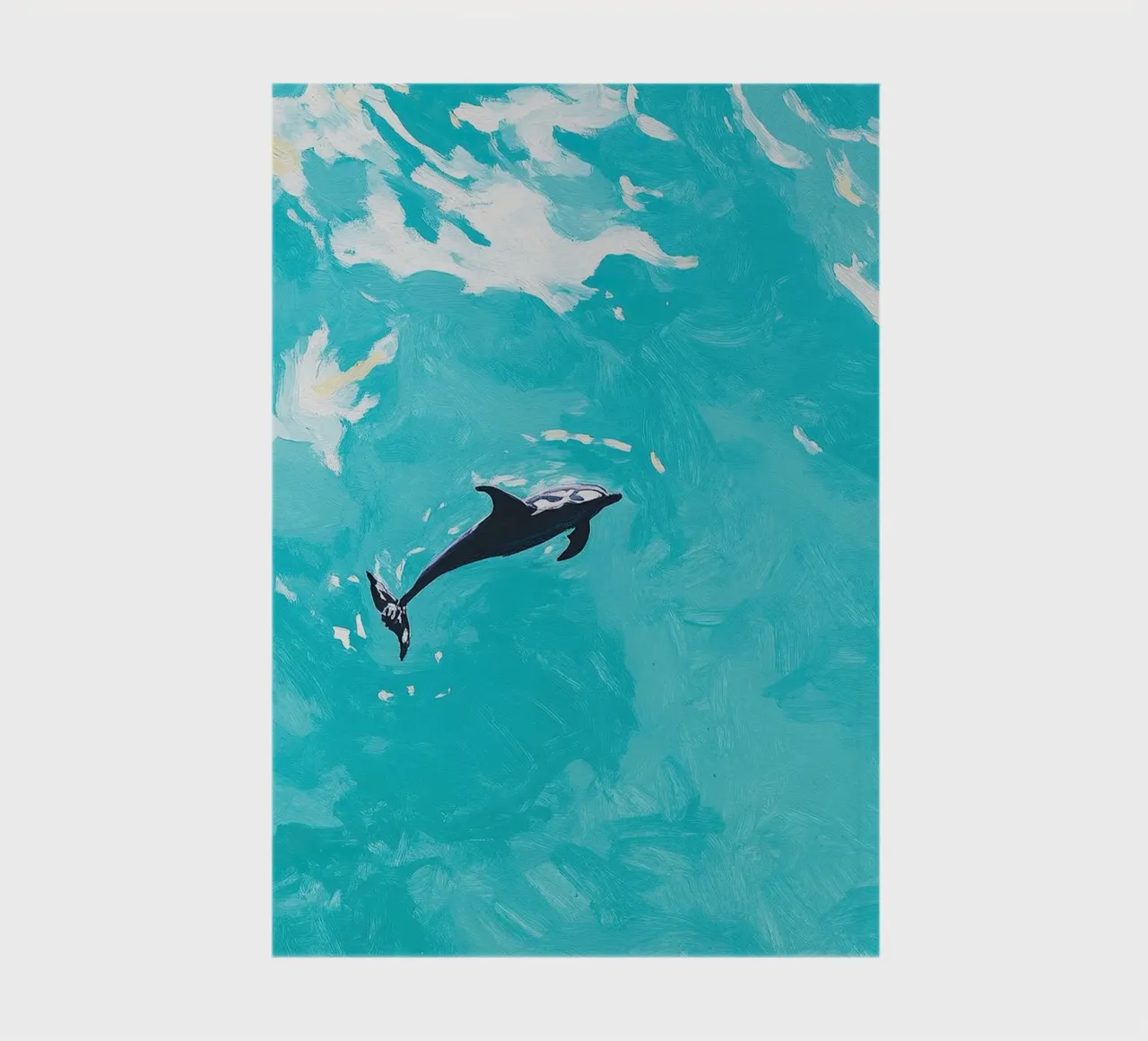 Delphin notebook by Euphoria Theresa