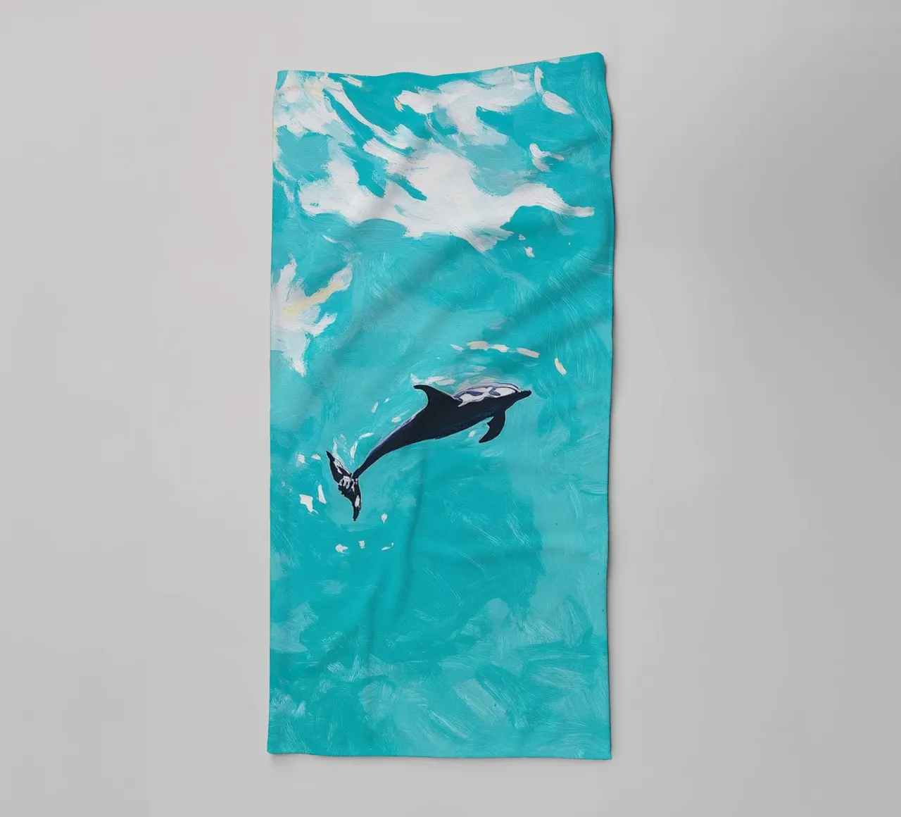 Delphin towel by Euphoria Theresa