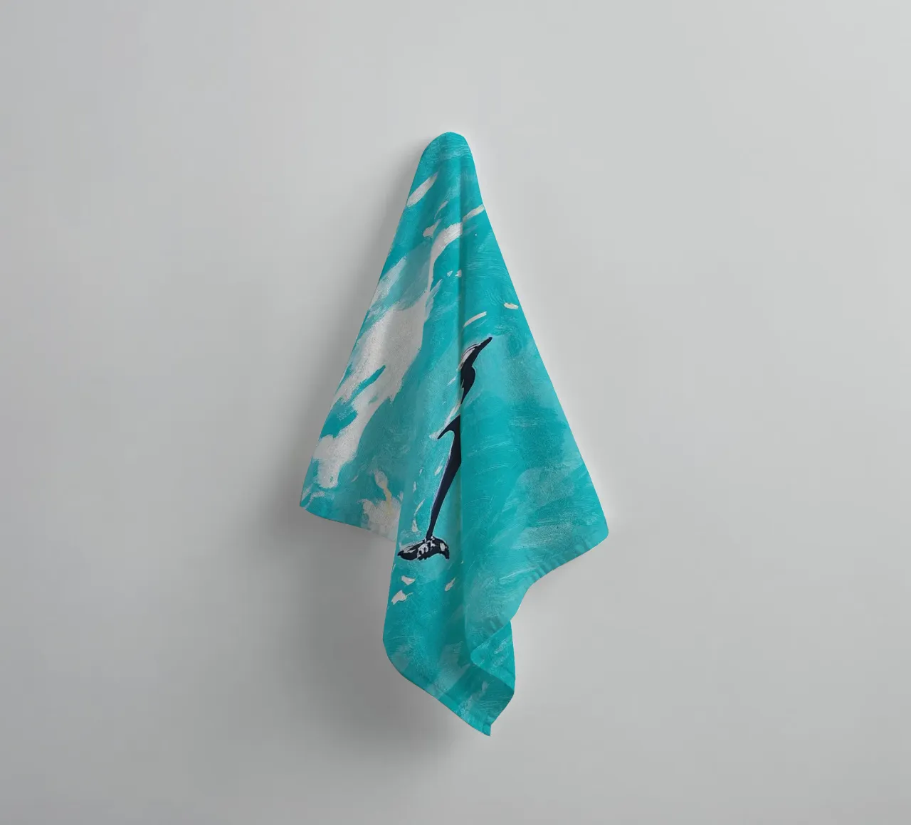 Delphin towel by Euphoria Theresa