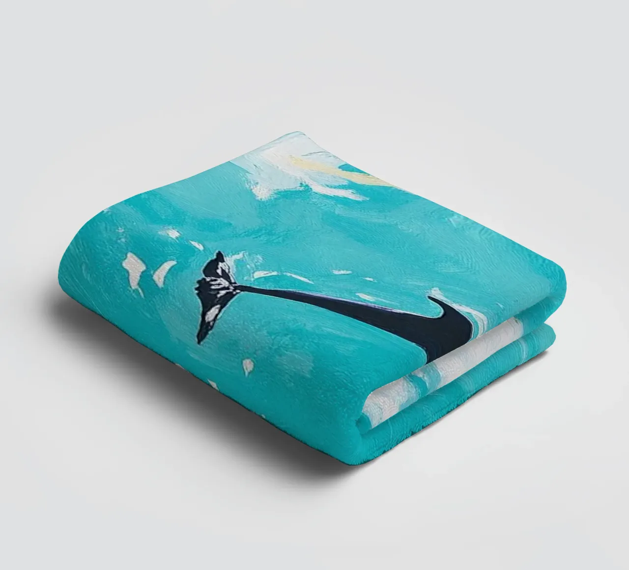 Delphin towel by Euphoria Theresa